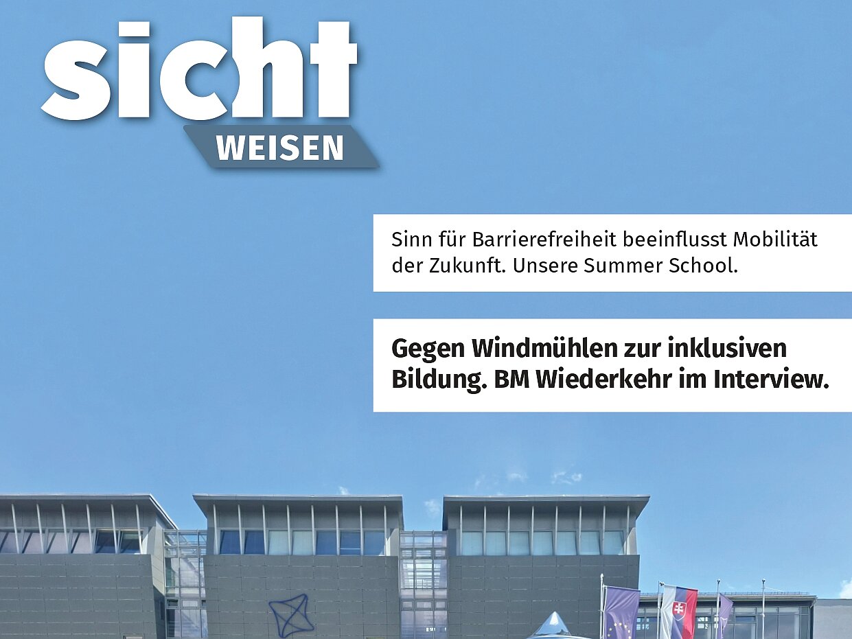 Cover der Ausgabe August/September 2026 der sichtweisen Cover der Ausgabe August/September 2026 der sichtweisen