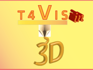 T4VIS in 3D project logo