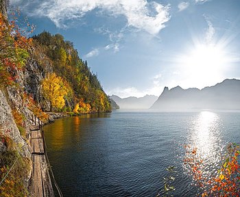 Winterzauber am Traunsee