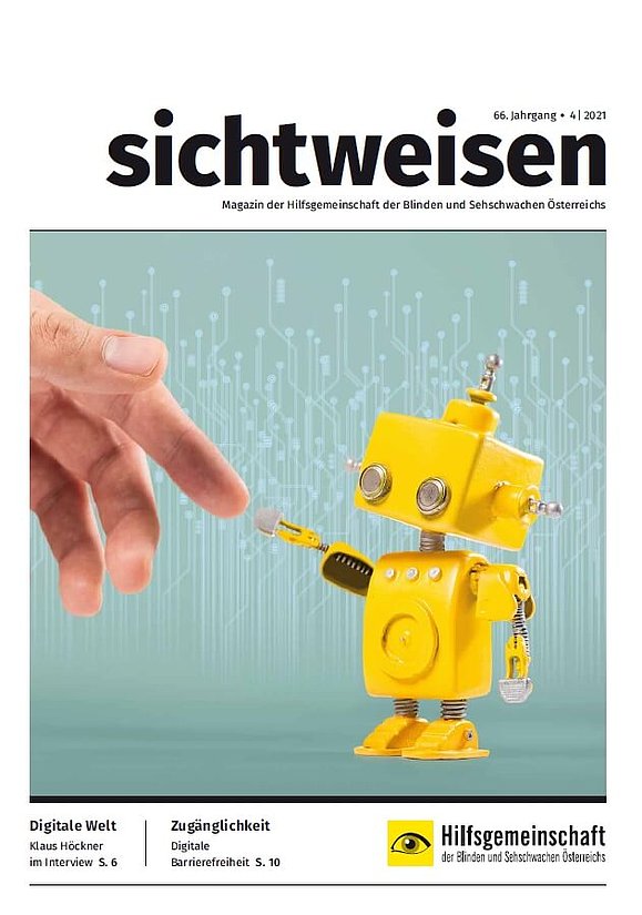 Sichtweisen Cover mit Roboter