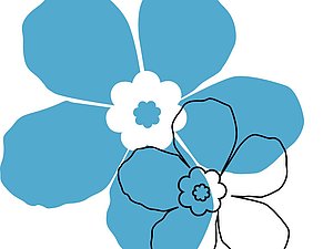 Eine Veranstaltung im Rahmen von Vergissmeinnicht - Die Initiative für das gute Testament Eine blaue Blume Vergissmeinnicht