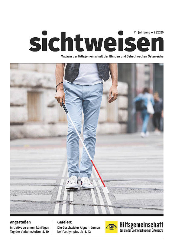 Cover der Ausgabe April/Mai 2026 der sichtweisen Cover der Ausgabe April/Mai 2026 der sichtweisen