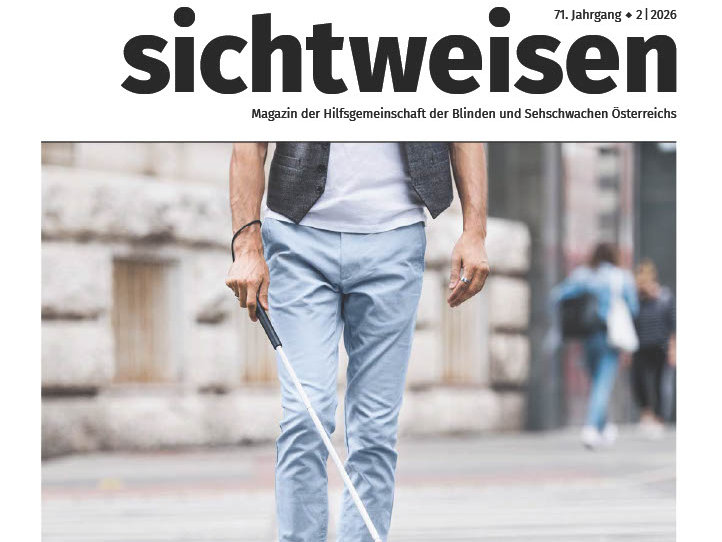 Cover der Ausgabe April/Mai 2026 der sichtweisen Cover der Ausgabe April/Mai 2026 der sichtweisen